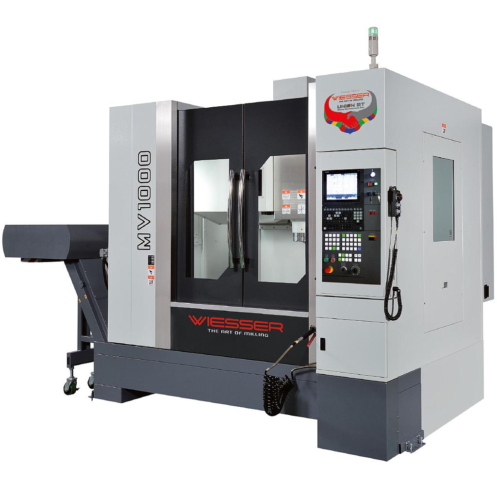 Wiesser MV1000P CNC Dik İşleme Merkezi - Siemens Kontrol