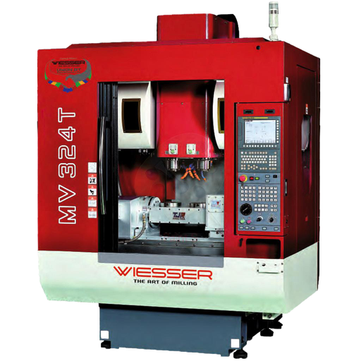 [MAK-Wie-NV-T] Wiesser MV324T Çift Spindle CNC İşleme Merkezi