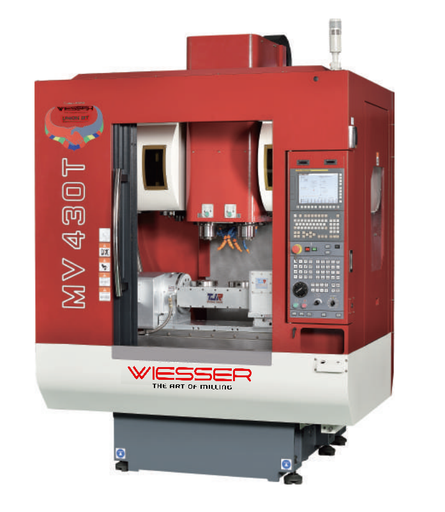 [MAK-Wie-NV-T] Wiesser MV430T Double Spindle CNC Machining Center